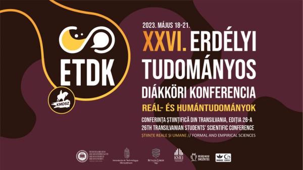 A XXVI. Erdélyi Tudományos Diákköri Konferencia magyar irodalmi, nyelvtudományi és néprajzi szekcióinak programja