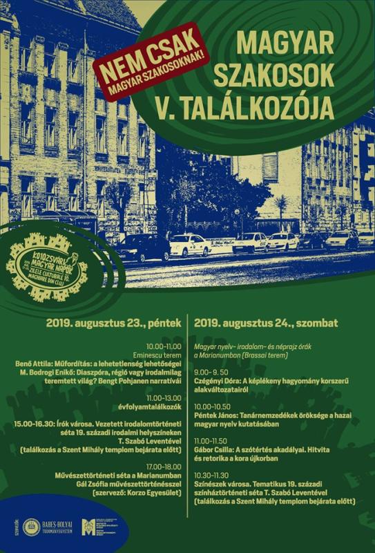 Magyar Szakosok V. Találkozója Magyar Szakosok V. Találkozója