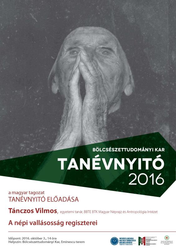 Tanévnyitó előadások