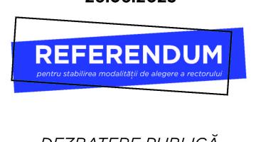 Referendum a rektorválasztás módjának meghatározására 2023